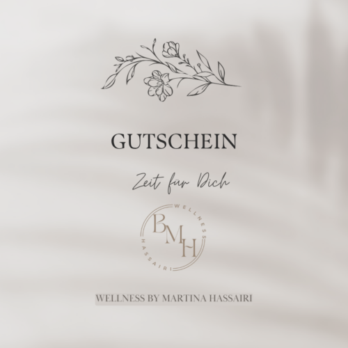 Geschenkgutschein für Wellness BMH